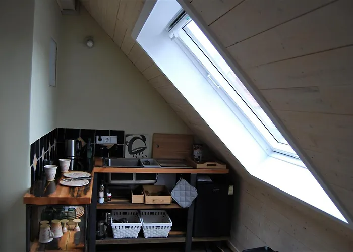 شقة Ferien Am Roten Haus *