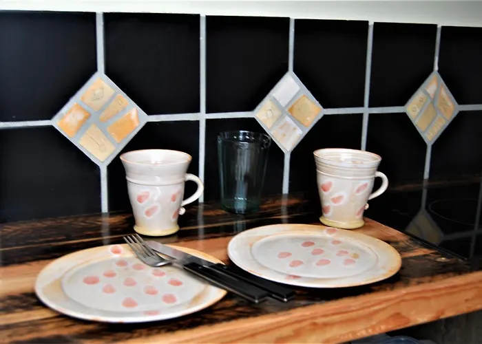 شقة Ferien Am Roten Haus *